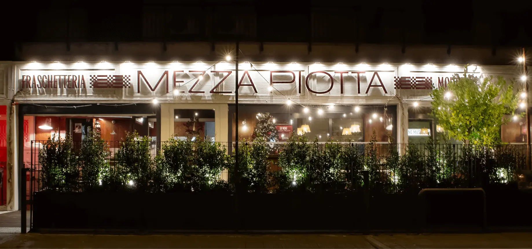 Mezza Piotta restaurant exterior